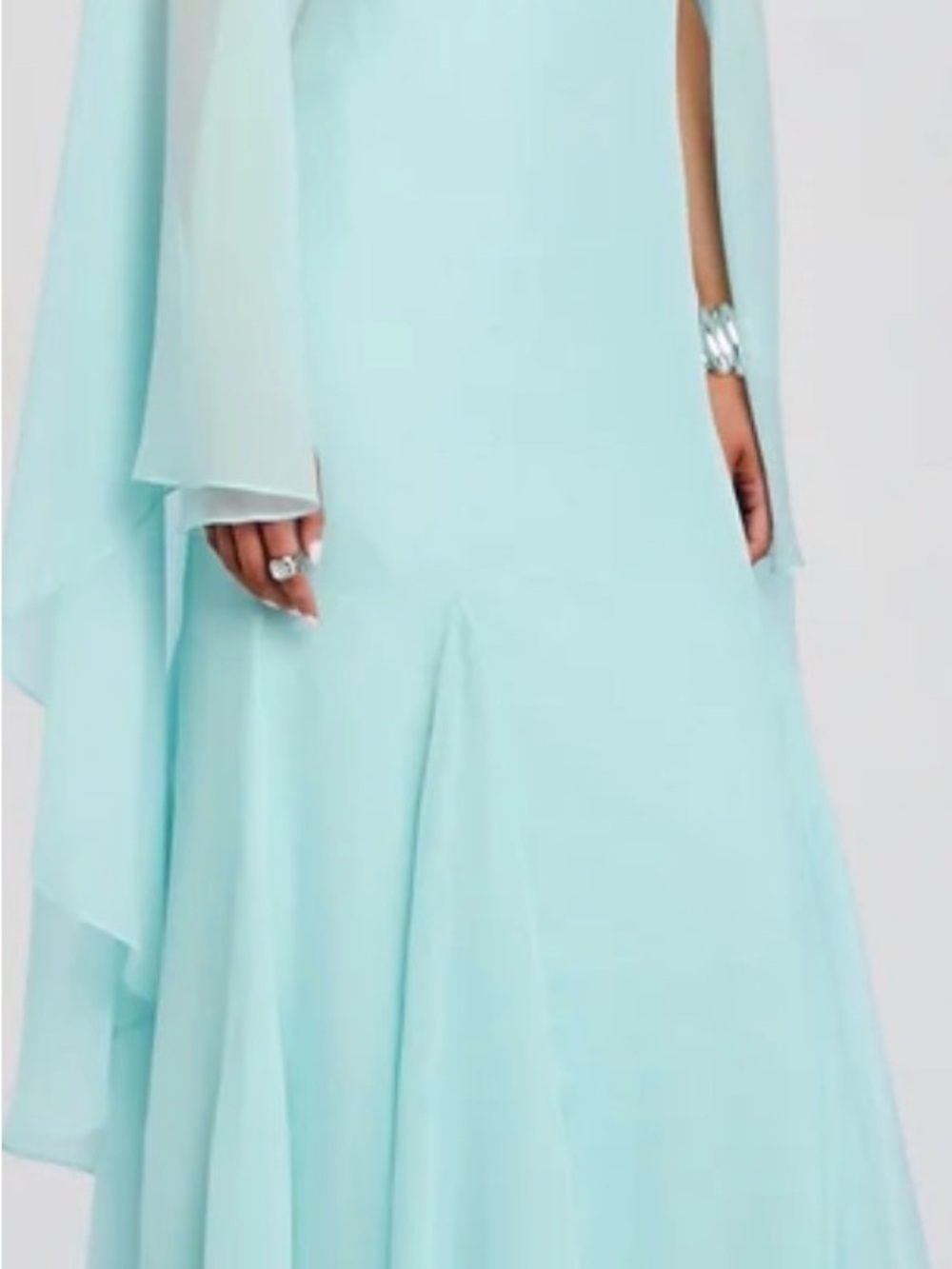 Retrofete chiffon dress - Picture 3 of 10